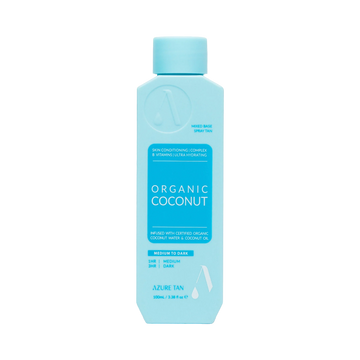Azure Tan Pro Mist Sample Organic Coconut Medium To Dark 100ml