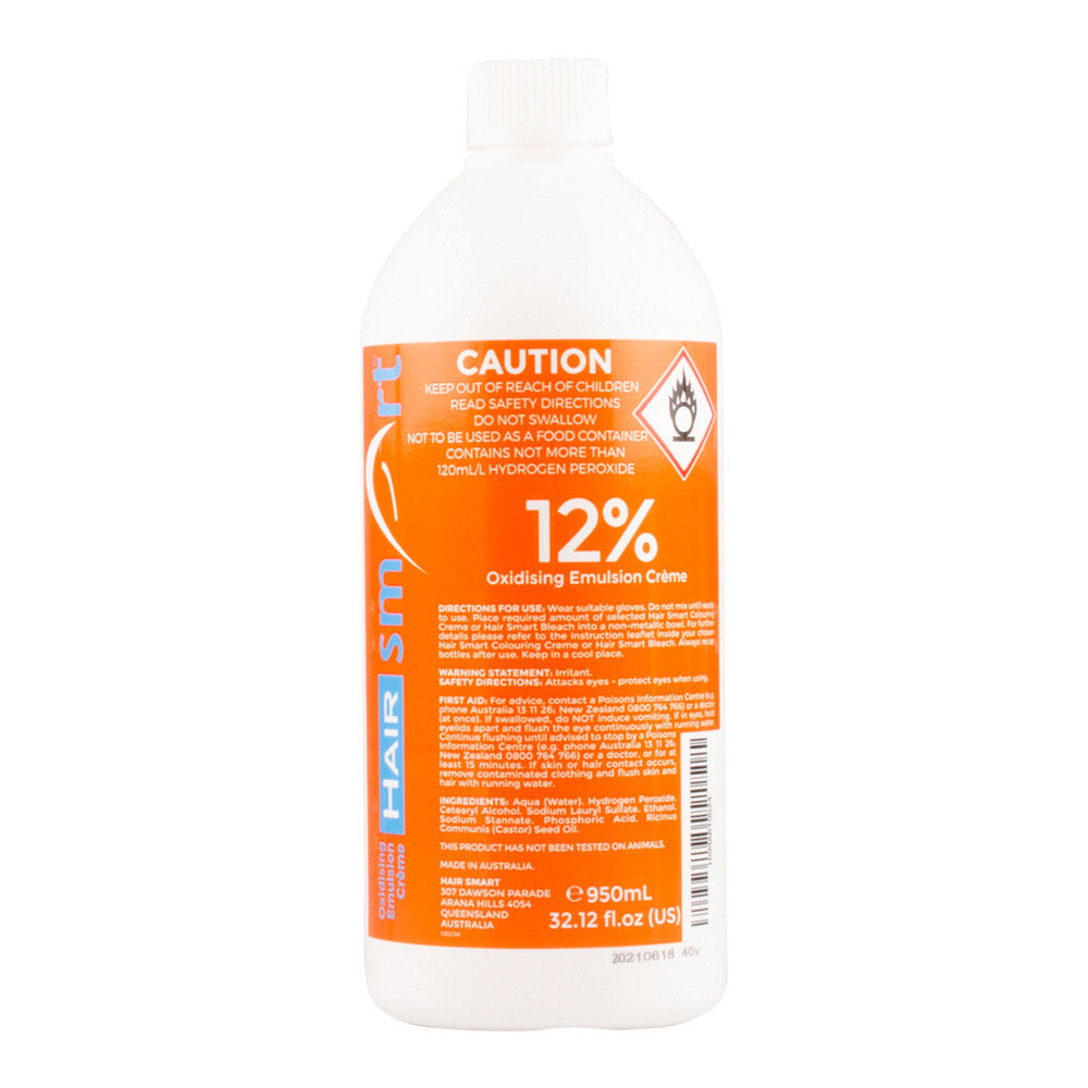 Hair Smart Oxidising Emulsion Creme 12% 950ml