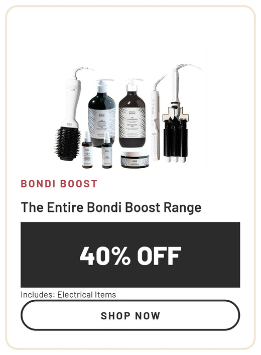 40% Off The Entire Bondi Boost Range. Includes: Electrical Items