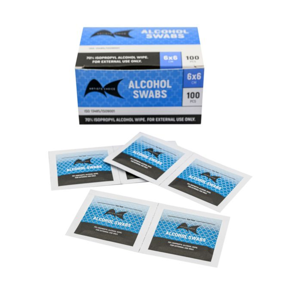 AC Alcohol Wipes 100pk - 6x6cm