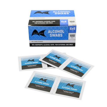 AC Alcohol Wipes 100pk - 6x6cm