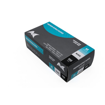 AC Prem Blk Nitrile Glove - M