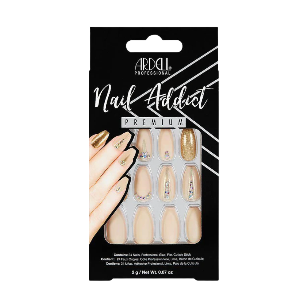 ARD Nail Addict Nude Jeweled