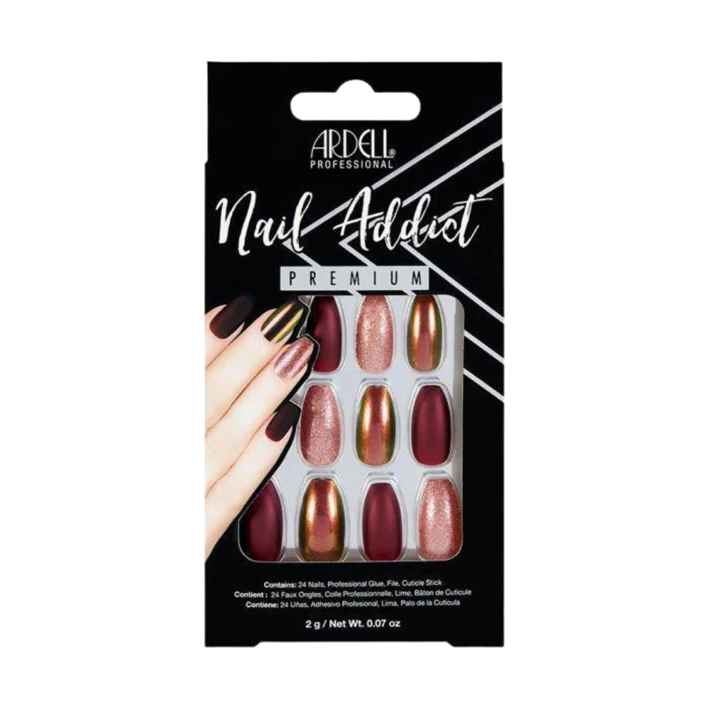 ARD Nail Addict Red Cateye