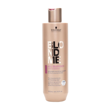 Schwarzkopf BLONDME Light Shampoo 300ml - All Blondes