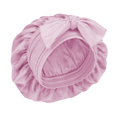 Bathefex Satin Bonnet 1pc - Pastel Pink