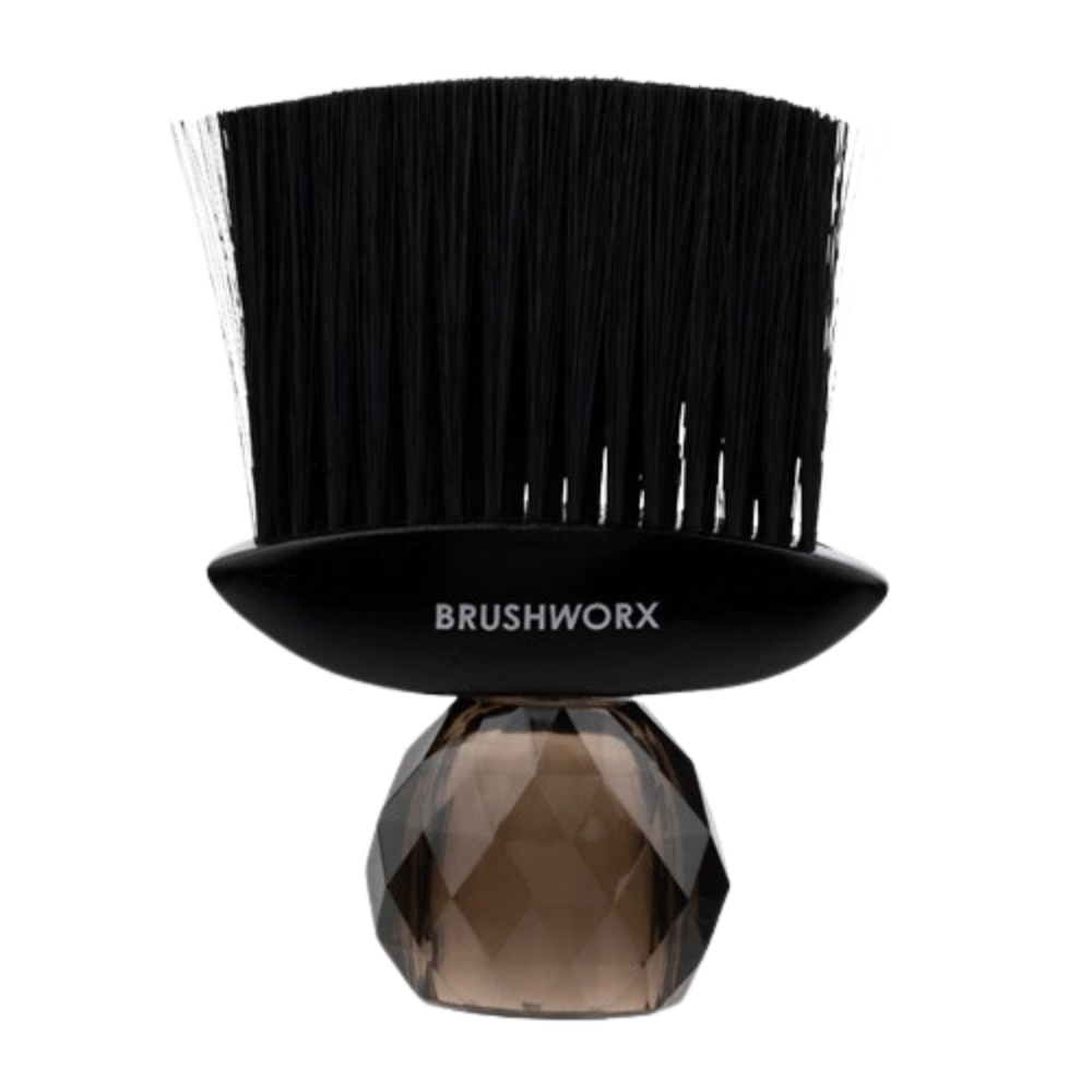 Black Crystal Neck Brush Black