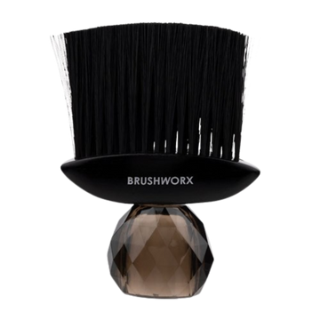 Black Crystal Neck Brush Black