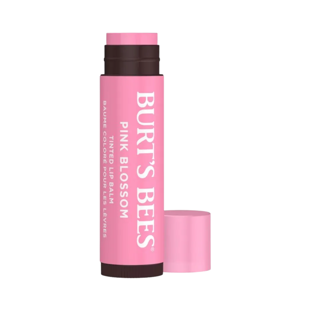 Burts Tinted Lip Balm Pink Blo