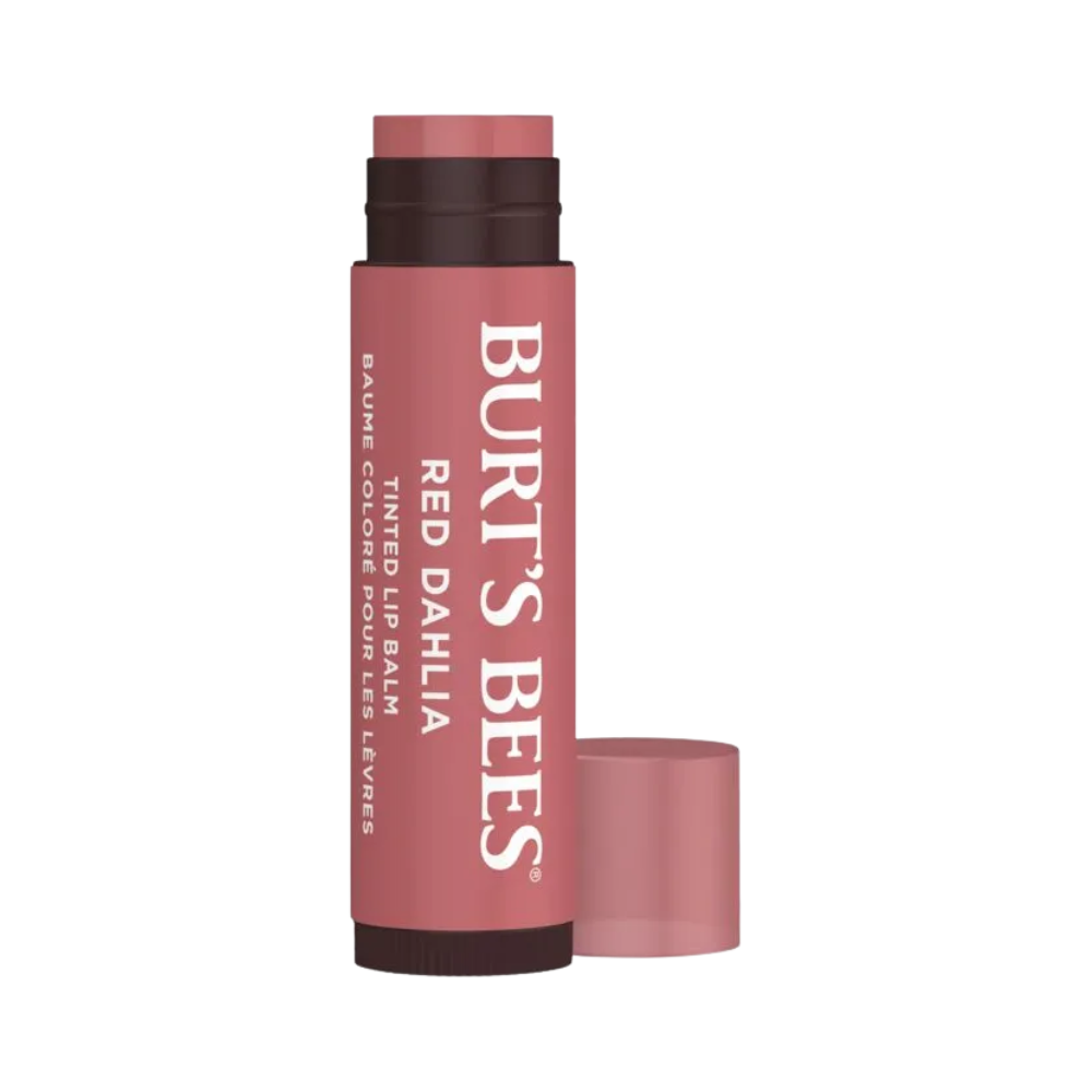 Burts Tinted Lip Balm Red Dahl
