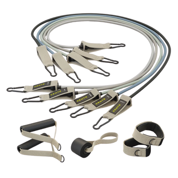 Centr Resistance Bands with Handles (Qty 5)