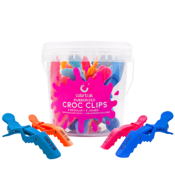Colortrak Rubberised Clip 12pk