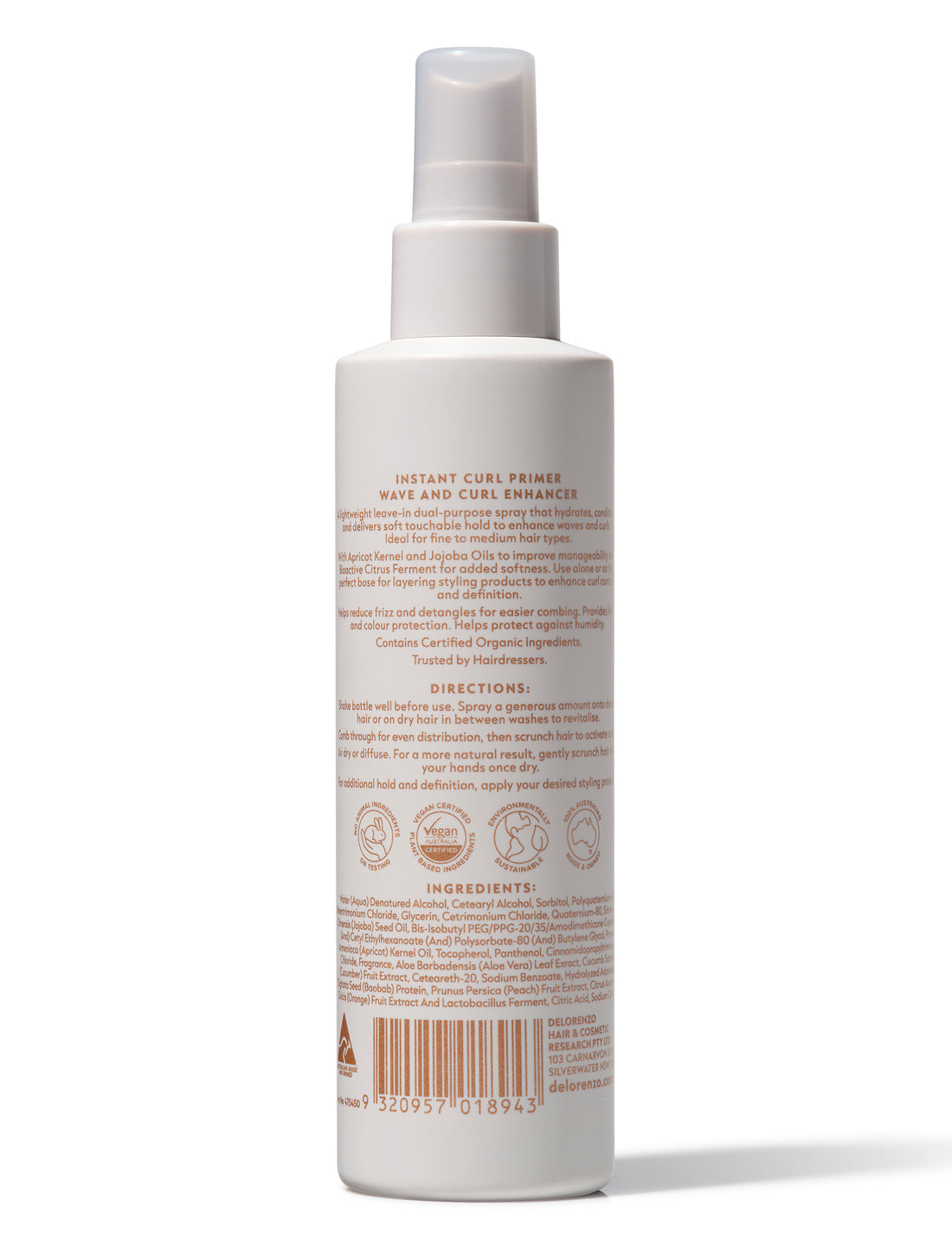 De Lorenzo Curl Primer 150ml