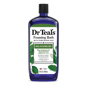 Dr Teals Foam Bath Eucal 1L