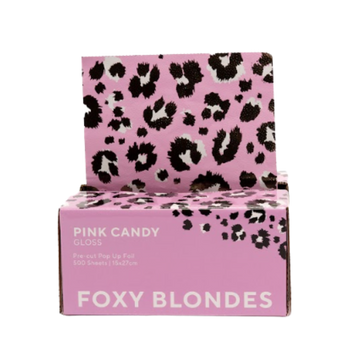 Foxy Blondes Pink Candy Pre-Cut Foils 500 sheets 15cm x 27cm