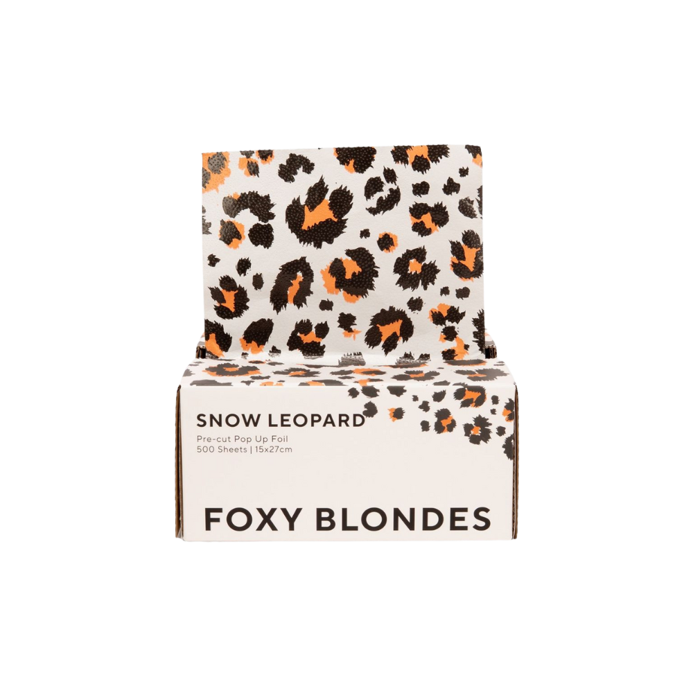 Foxy Snow Leop Pre-Cut Foil