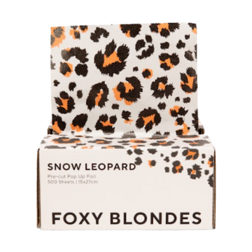 Foxy Snow Leopard Pre-Cut Foil