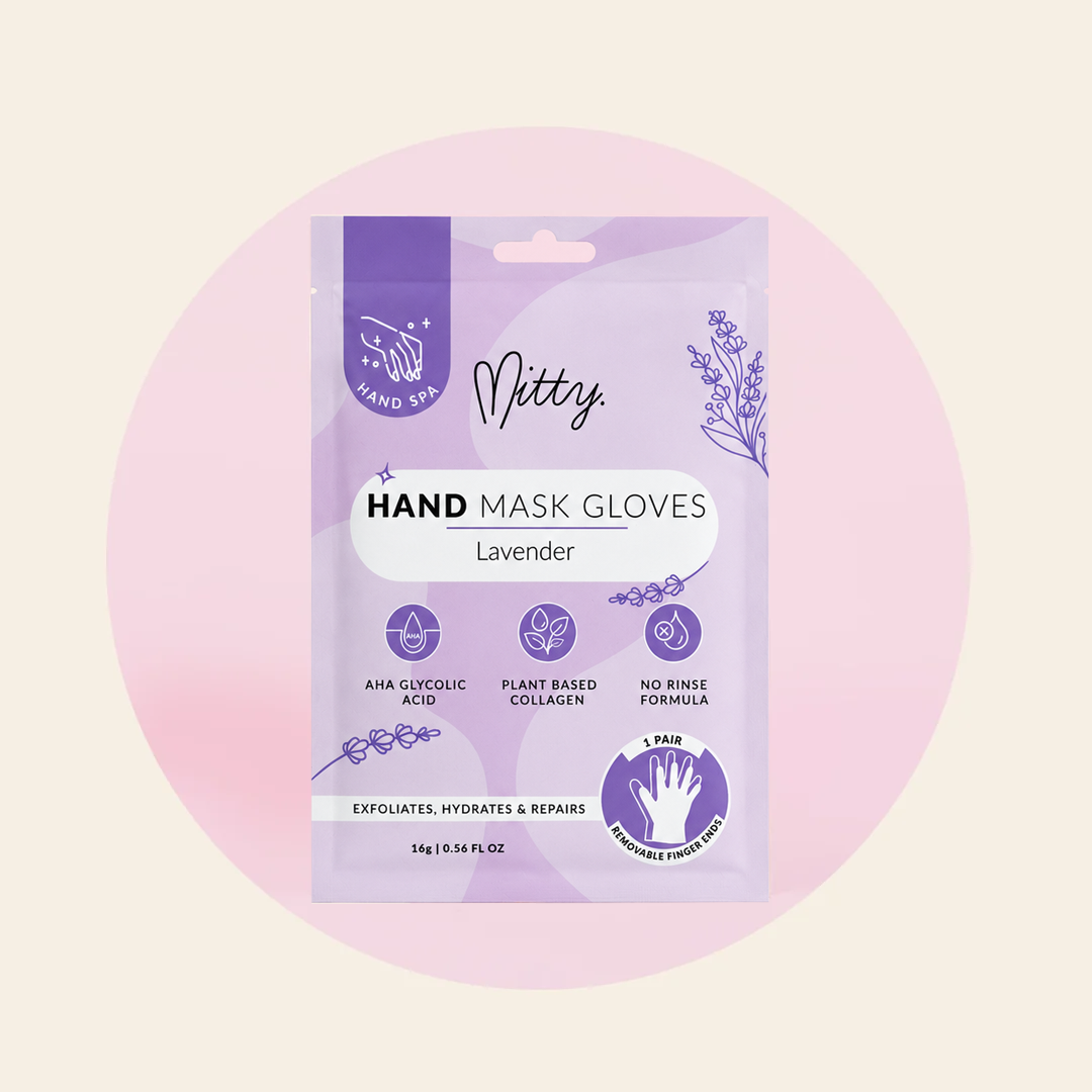 Mitty Hand Mask Gloves Lavender