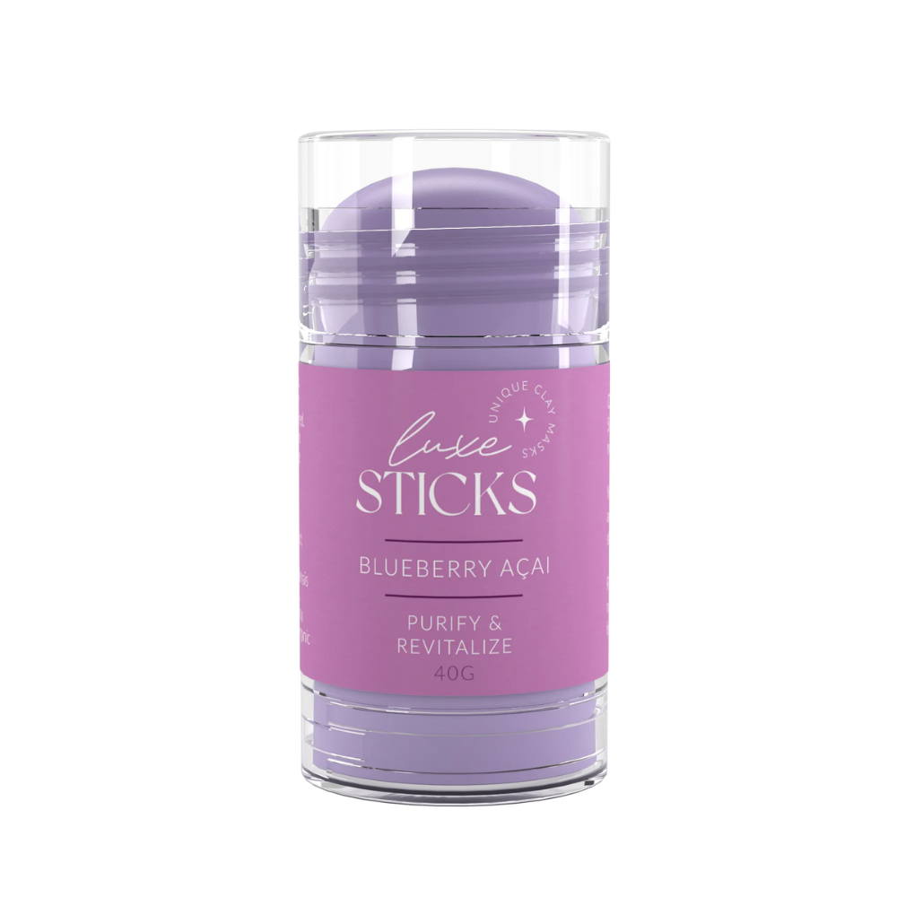 LuxeSticks Blueberry Clay Mask