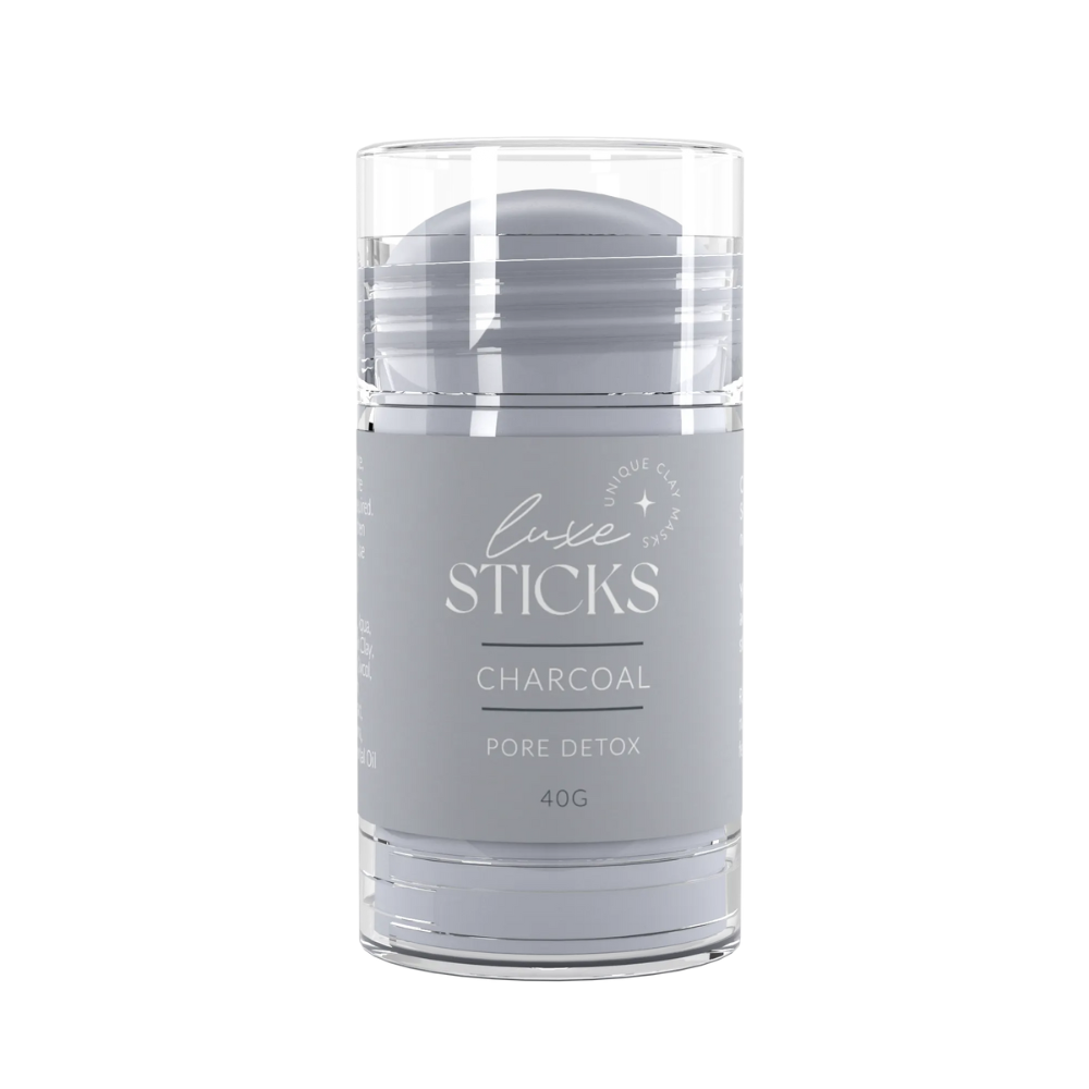 LuxeSticks Charcoal Clay Mask