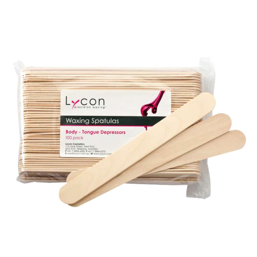 Lycon Body Wax Spatula 100pk