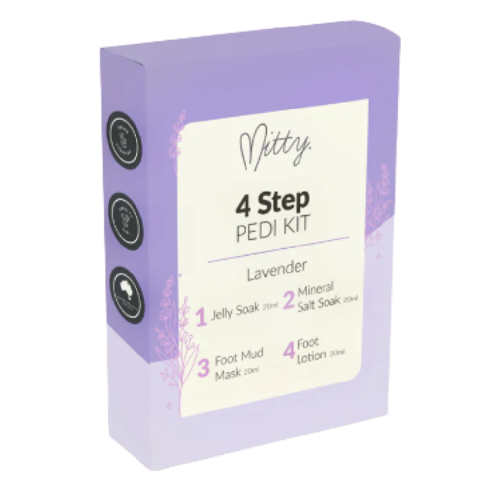 Mitty 4 Step Pedi Kit - Lavend