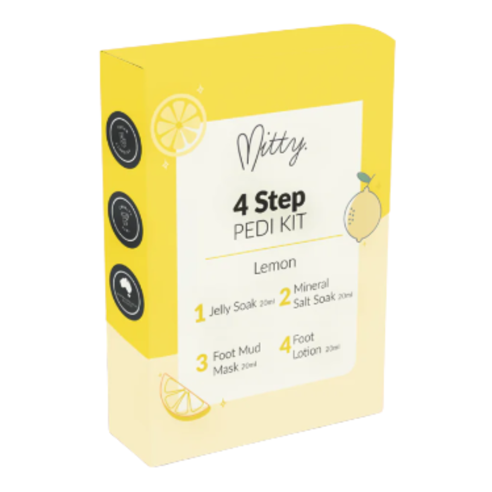 Mitty 4 Step Pedi Kit - Lemon