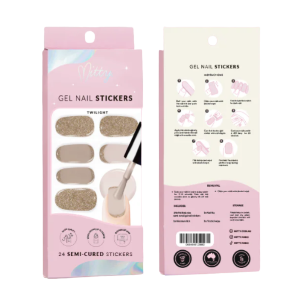 Mitty Gel Nail Stickers- Twili