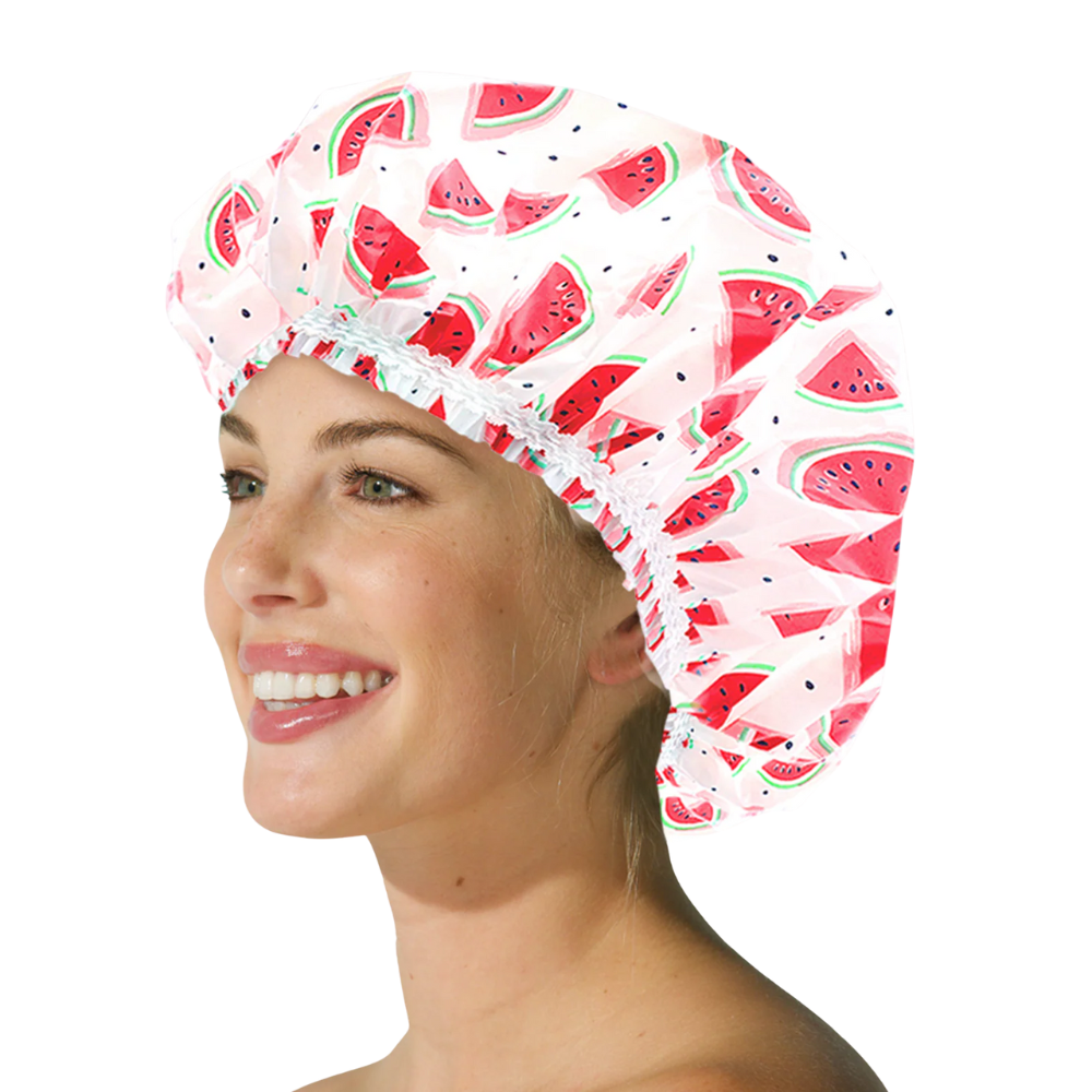 One In A Melon Shower Cap