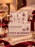Foxy Blondes Christmas Party Pop Up Foil