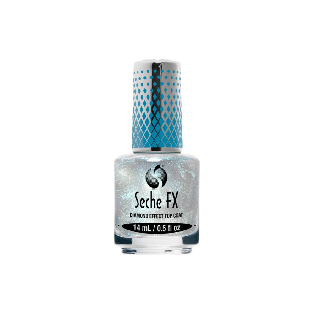 Seche FX Diamond Top Coat Blue