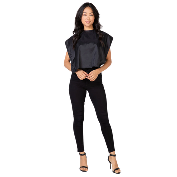 Shortie Cape - Black