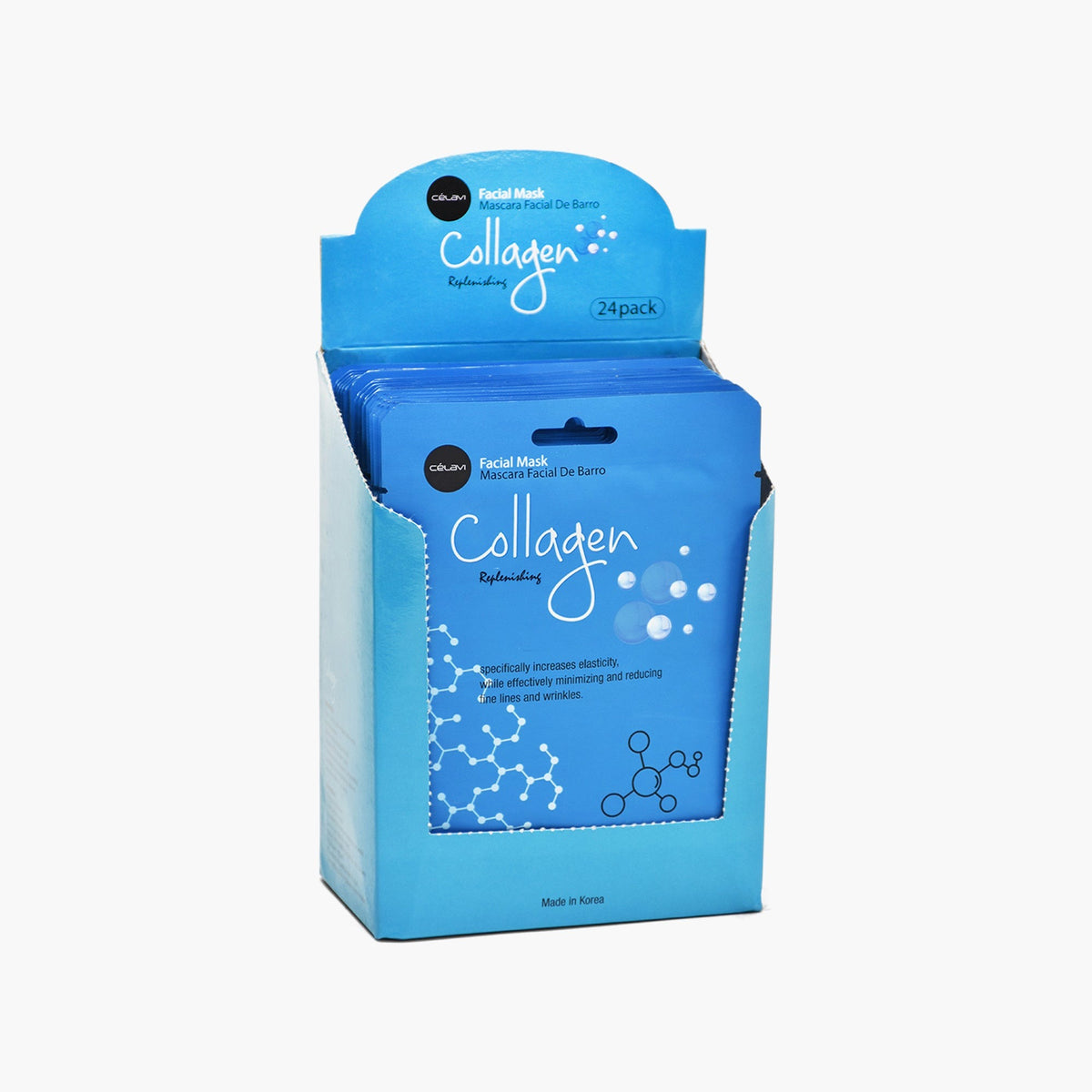 CELAVI Face Mask Pack COLLAGEN 20g - retail display box