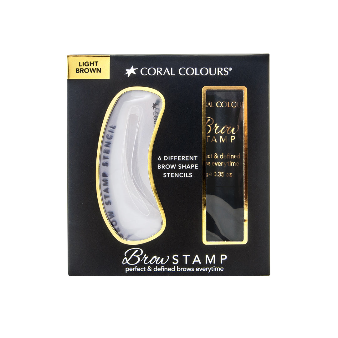 Coral Colours Brow Stamp-Light Brown
