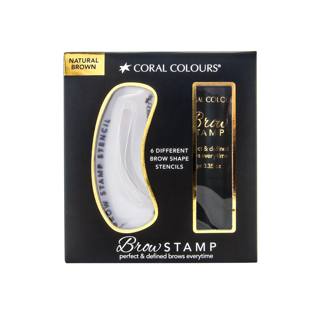Coral Colours Brow Stamp-Natural Brown