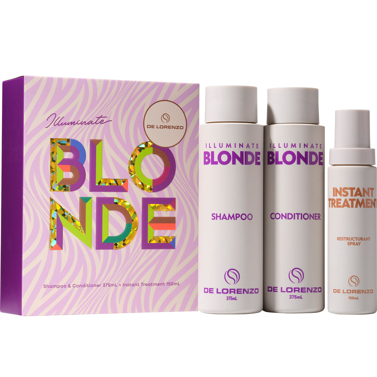 De Lorenzo Instant Illuminate Blonde Trio Christmas Pack
