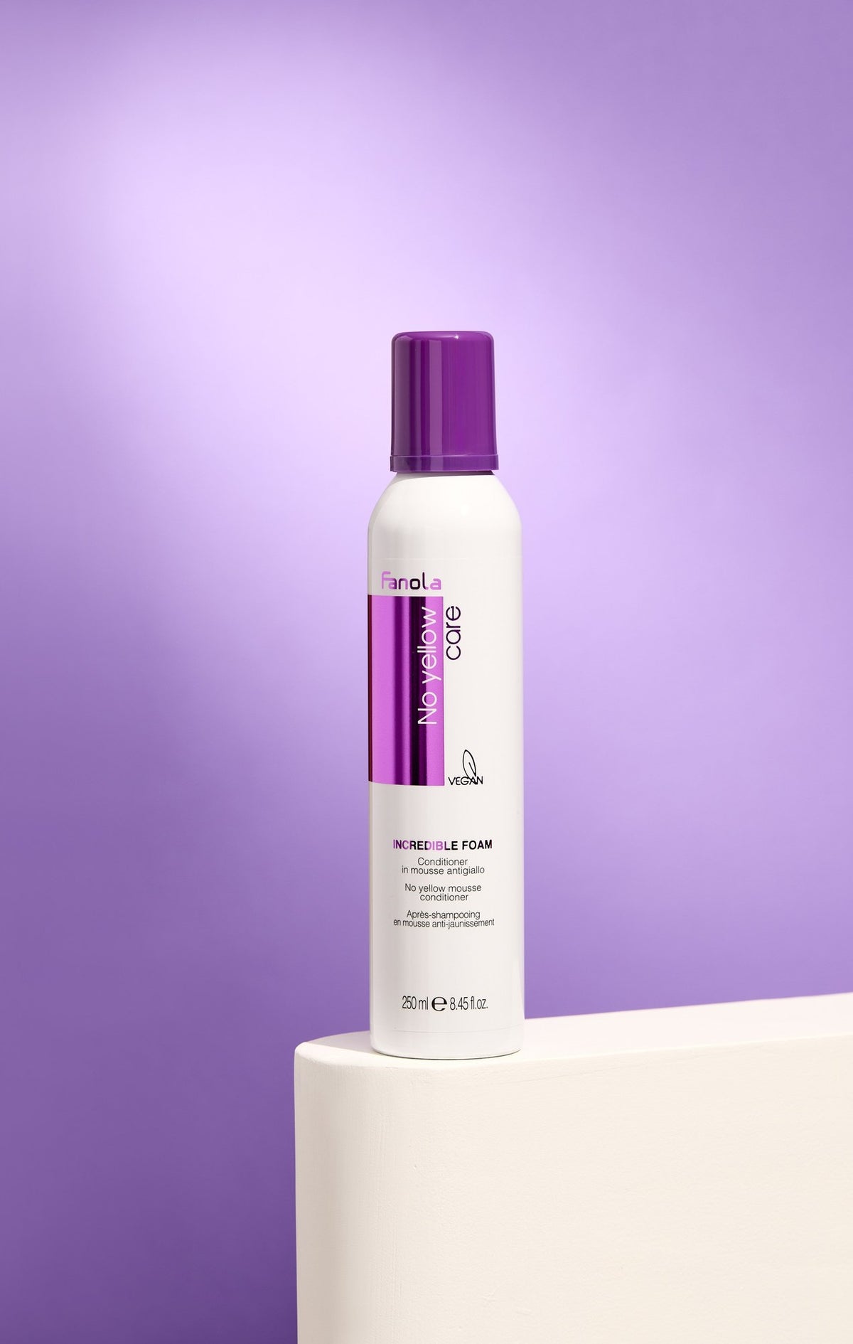 Fanola No Yellow Care Mousse Conditioner Incredible Foam 250ml