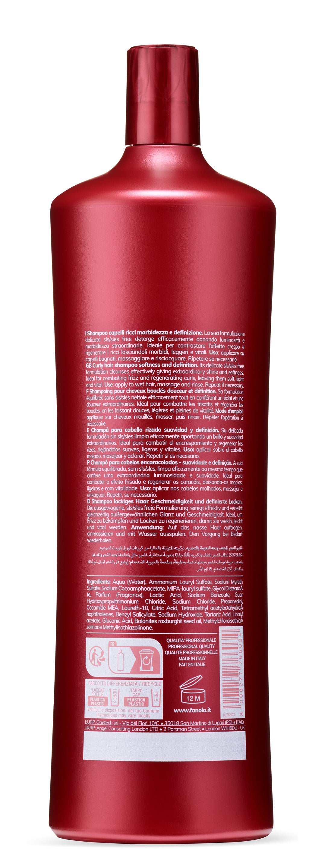 Fanola Wonder Curl Shampoo 1L
