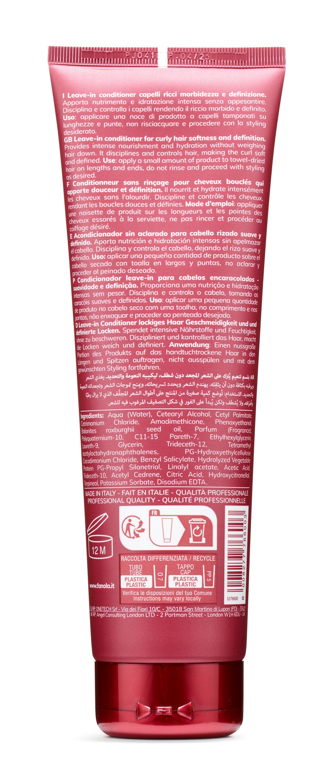 Fanola Wonder Curl Leave-In Conditioner 300ml