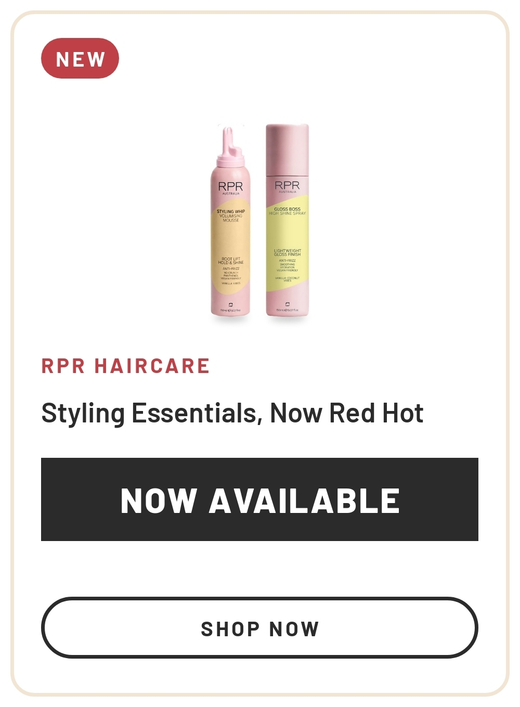 RPR Styling Whip Mousse and Gloss Shine Spray, Red Hot