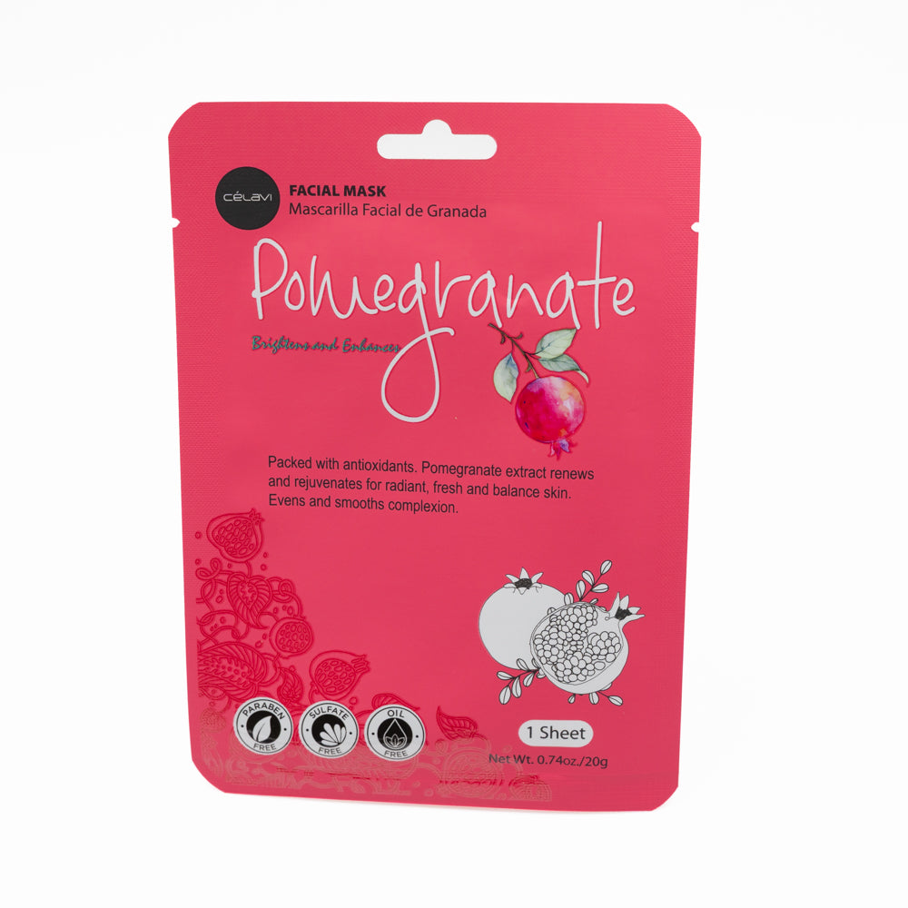 CELAVI Face Mask Pack POMEGRANATE 20g