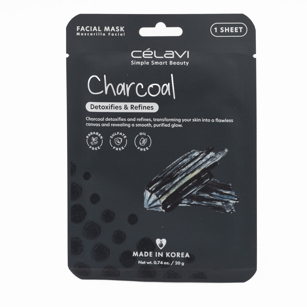 CELAVI Face Mask Pack CHARCOAL 20g