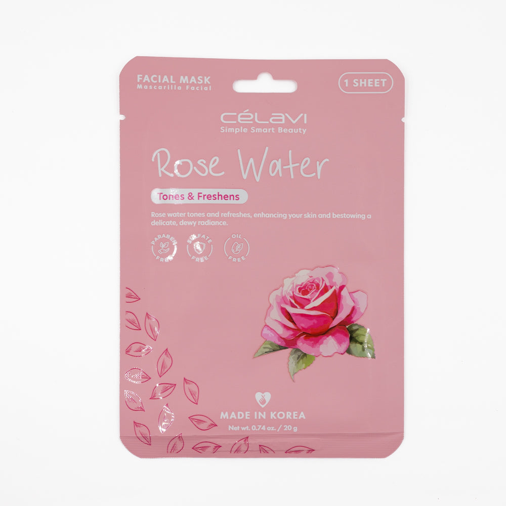 Célavi Face Mask Pack Rose Water 20g