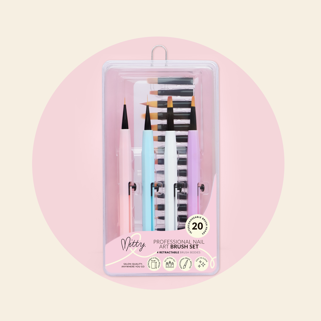 Mitty Professional Nail Art Brush Set