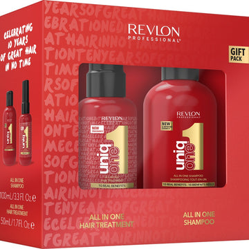 Revlon Unique One Travel Set All In One Shampoo 100ml & Hair Treatment 50ml