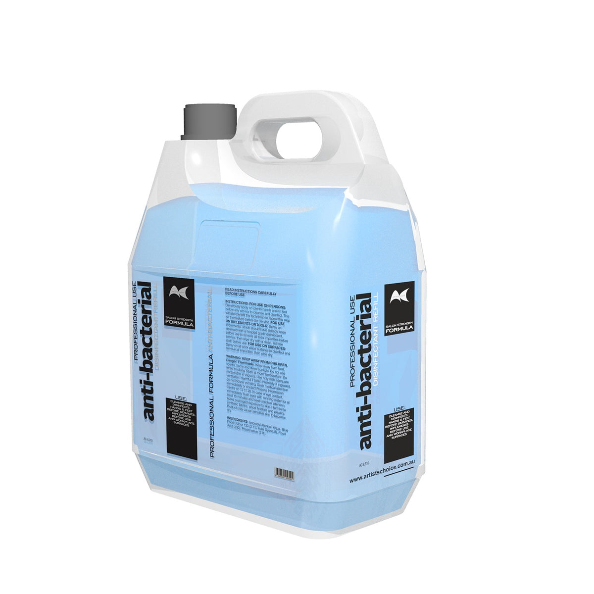 Artist Choice Anti-Bacterial Spray Refill 5L